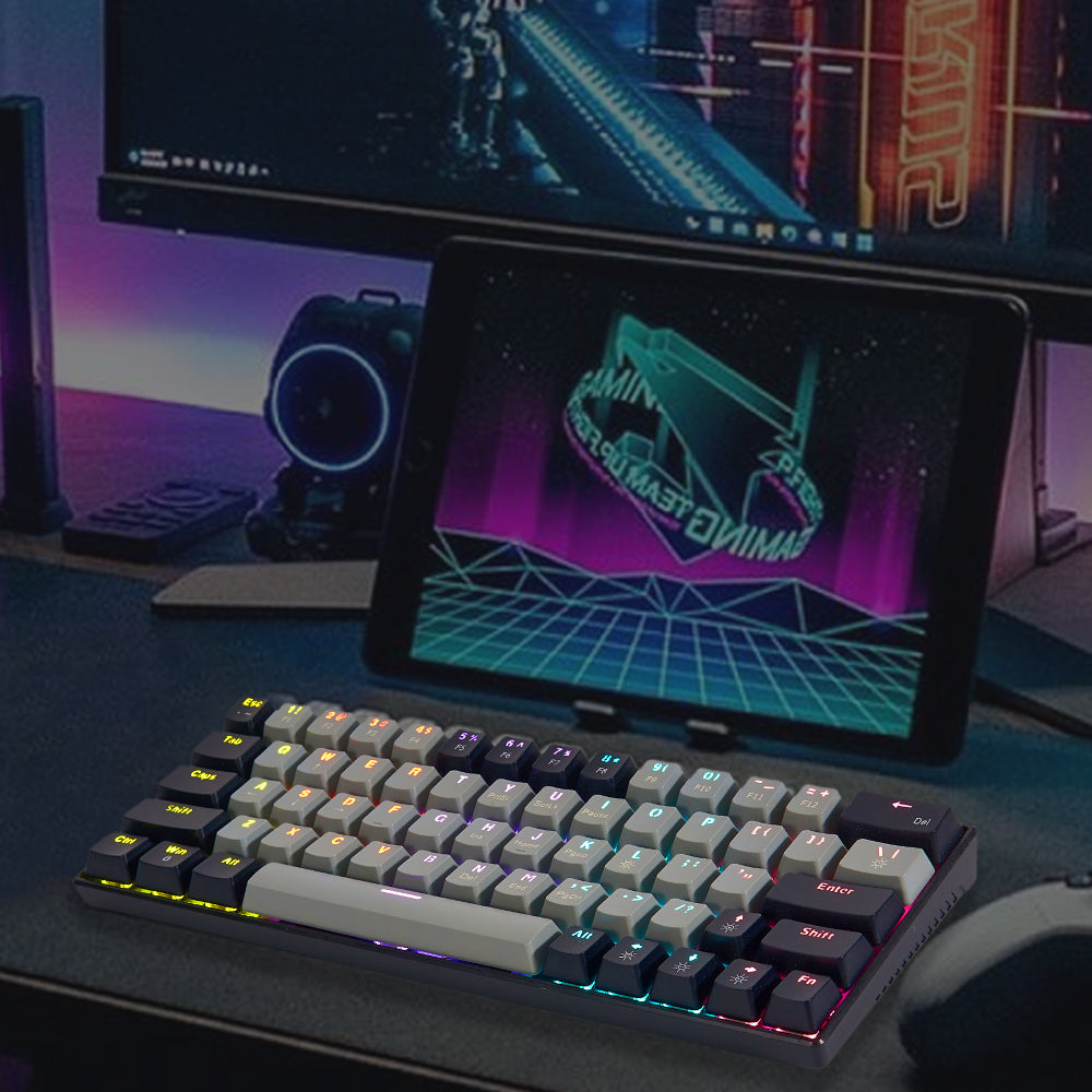 Wired Swappable Mechanical Gaming Keyboard (SKU:K63-GB)