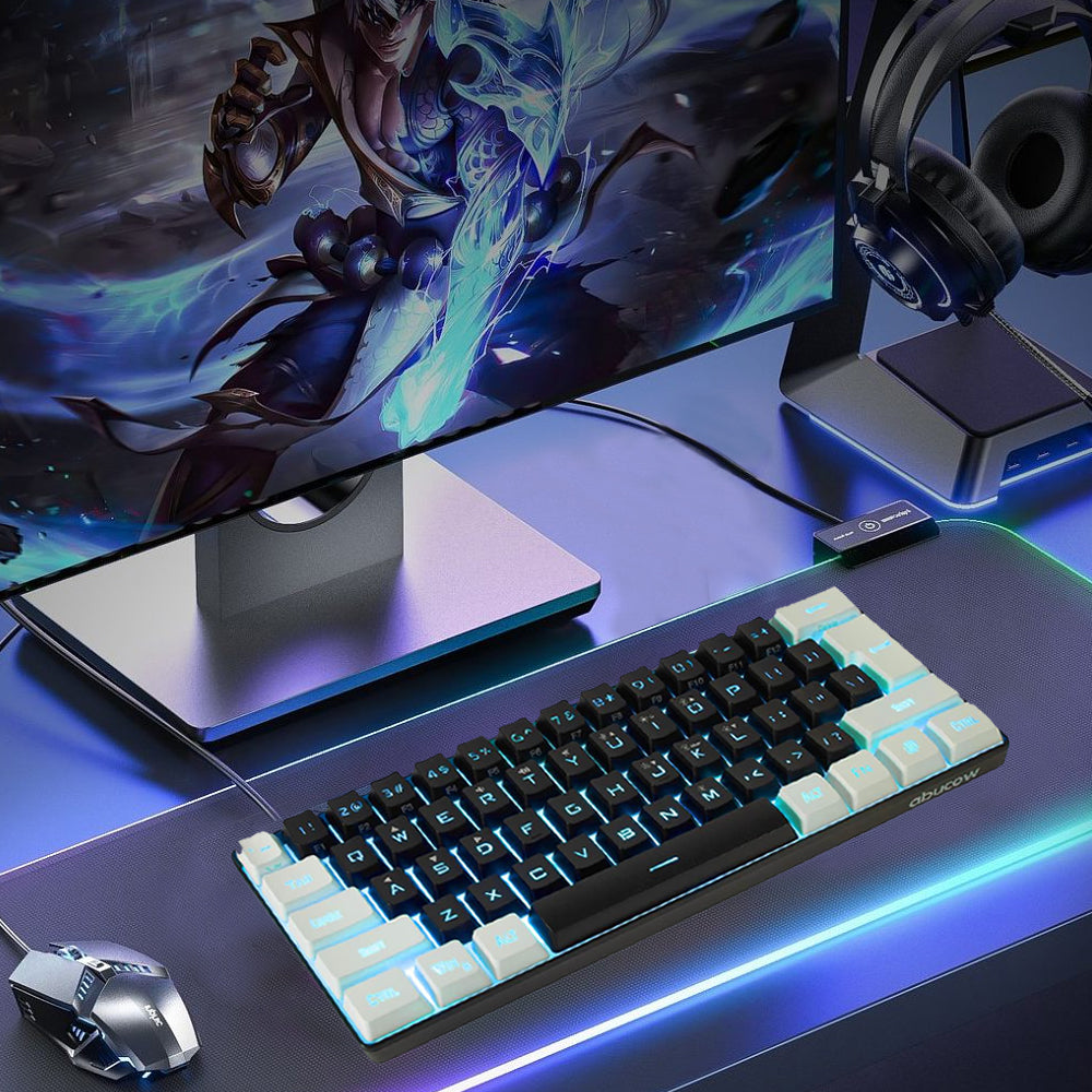 60% RGB Backlit Gaming Keyboard (SKU:K61-BW)