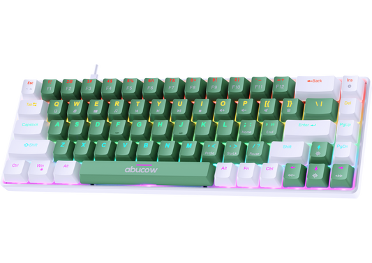 60% Colorful Backlit Mechanical Keyboard(K68-WG)