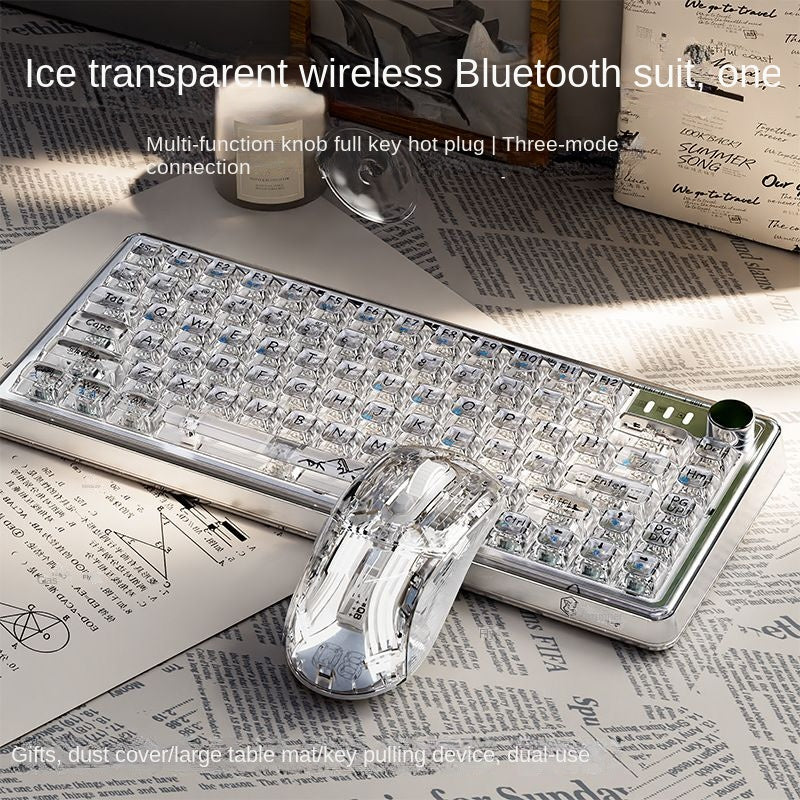Wireless RGB Backlit Hot-swappable Mechanical Gaming keyboard