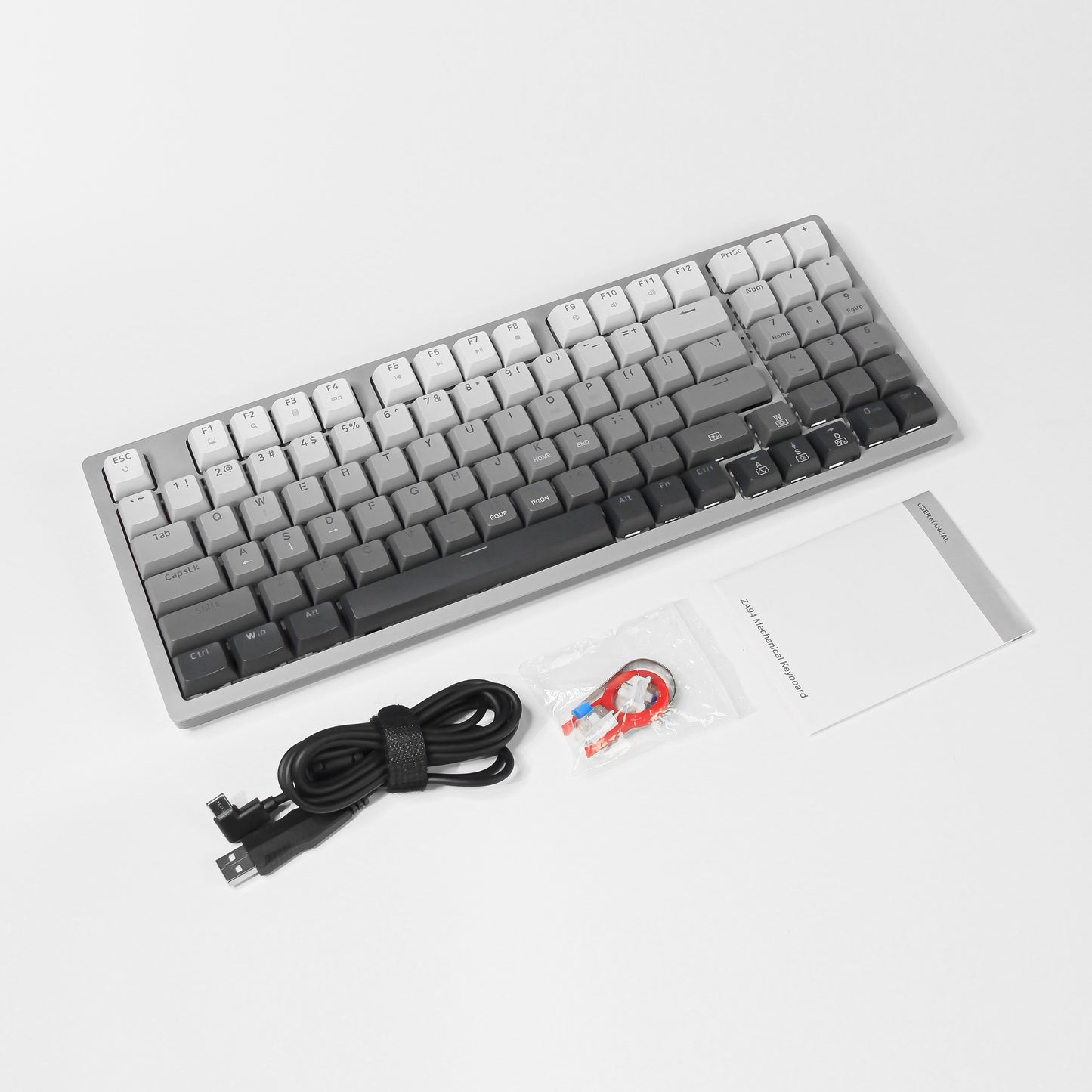 Abucow 94 Keys Wired Mechanical Gaming Keyboard