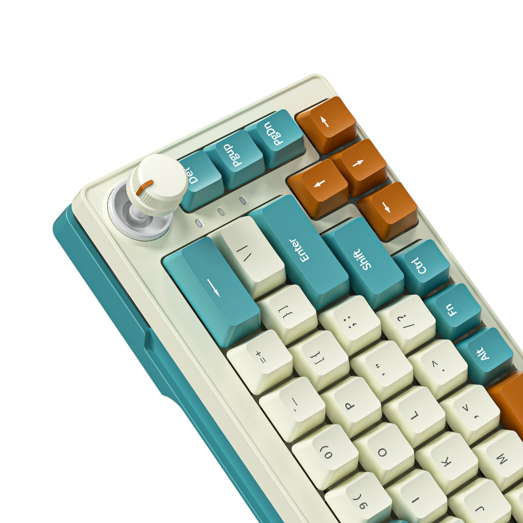 Abucow 68 Keys RGB Hotswap Mechanical Gaming Keyboard