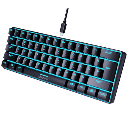 60% RGB Backlit Gaming Keyboard (SKU:K61-B)