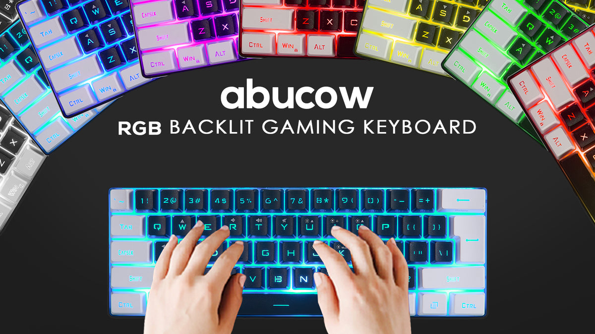 Abucow Gaming Keyboard. Mechanical keyboard